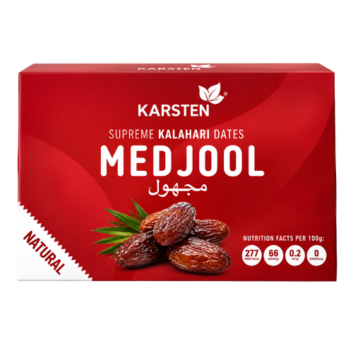 Karsten Medjool Natural Kalahari Dates (Medjool Khajur) | 1kg - Premium Large Natural Dates | Soft Texture, Natural Sweetness & Rich Fiber | South Africa | India Bazaar