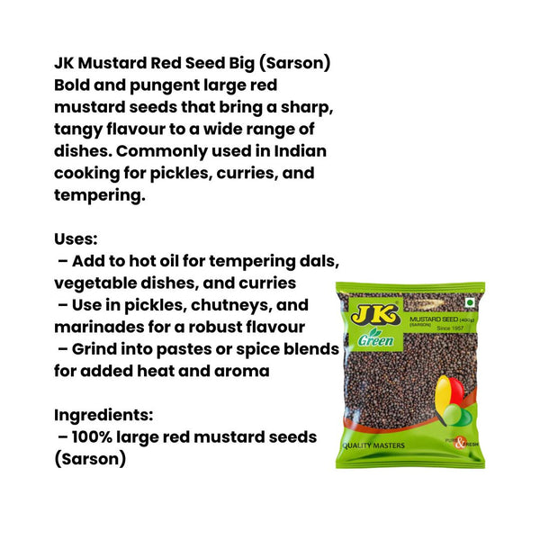JK Mustard Red Seed Big (sarson)|BB:09.APR.2026