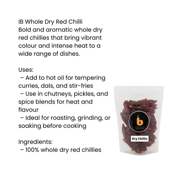 IB Whole Dry Red Chilli
