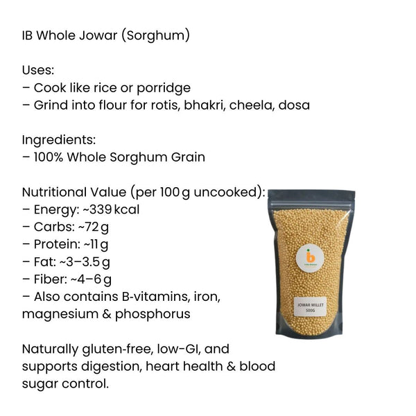 IB Jowar/Sorghum Millet 500g