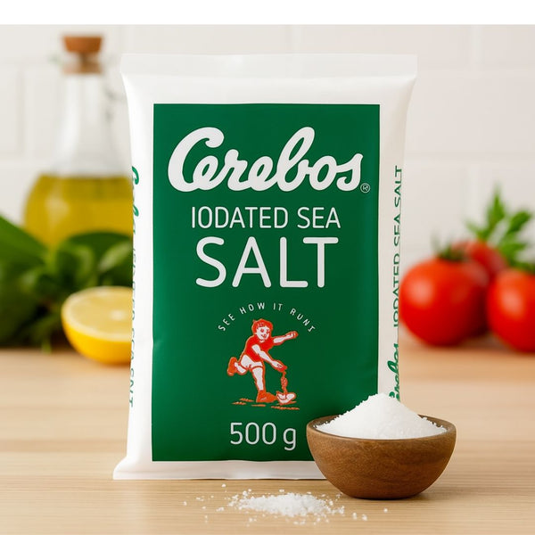 Cerebos Iodated Sea Salt 500g
