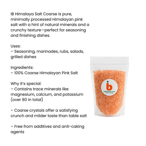 IB Himalaya Pink Salt Coarse