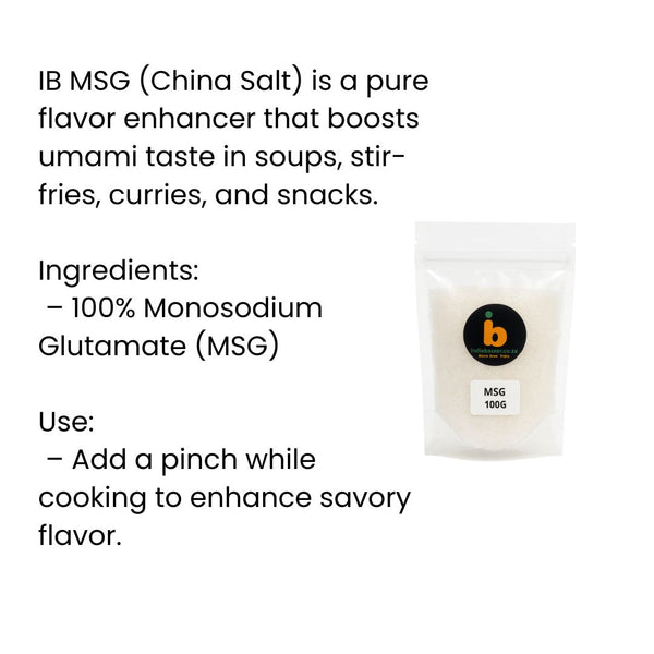 IB MSG (china salt)