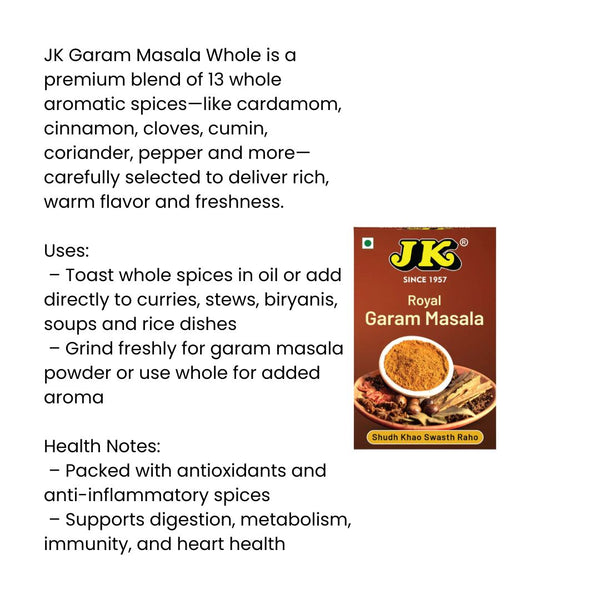 JK Royal Garam Masala|BB:09.APR.2026