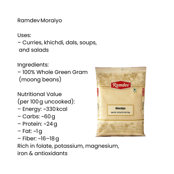 Ramdev Moraiyo 1kg | Indian Fasting Food|BB:FEB.2026