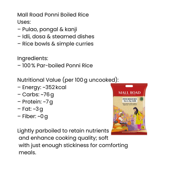 Mall Road Ponni Boiled Rice