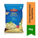 Crown Opal Premium Basmati Rice (Value Pack Long Grain) | 5kg - Fluffy Non-Sticky Selected White Grain for Family Dinners, Hearty Pot Curries & Side Rice | South Africa | India Bazaar