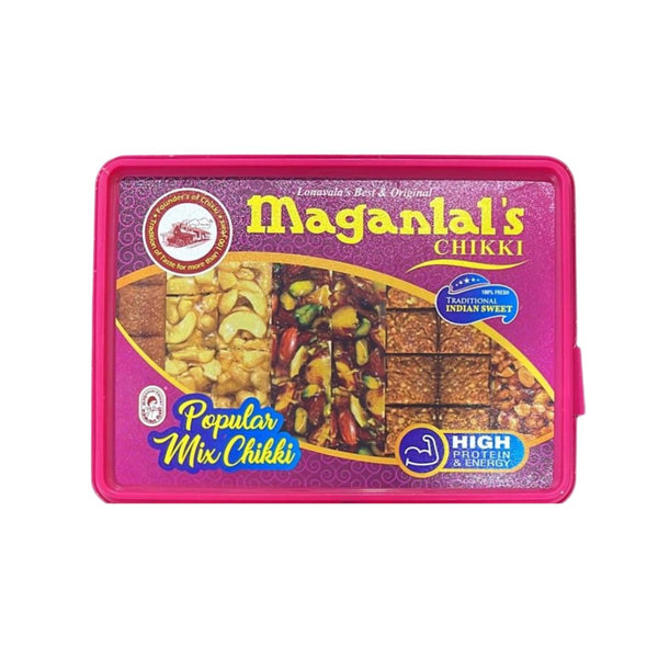 Maganlal Popular Mix Chikki 250Gm