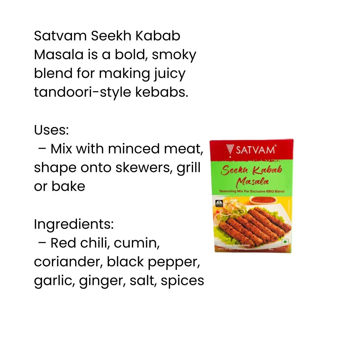 Satvam Seekh Kabab Masala | 50g