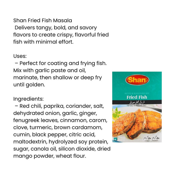 Shan Fried Fish Masala |BB:12.AUG.2027