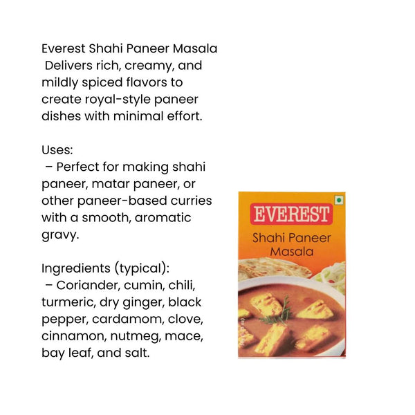 Everest Shahi Paneer Masala |BB:FEB.2026
