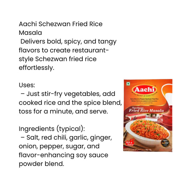 Aachi Schezwan Fried Rice Masala |BB:JUN.2026