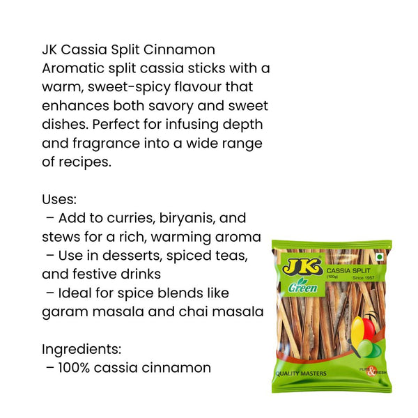 JK Cassia Split cinnamon|BB:09.APR.2026