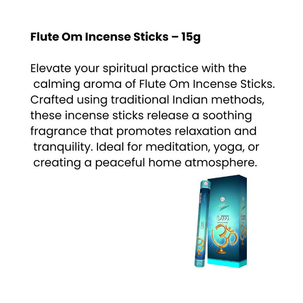 Flute Om Incense Sticks