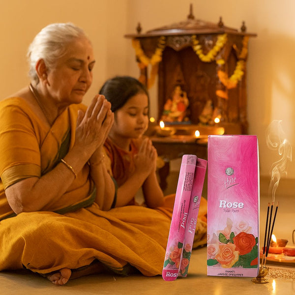 Flute Rose Incense Sticks