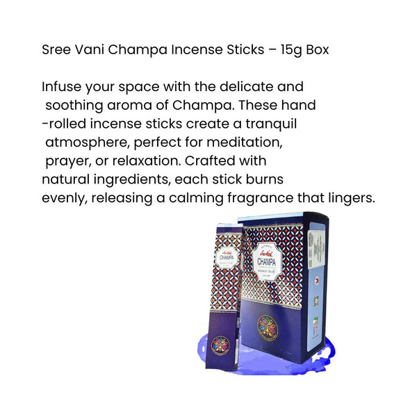 Sree Vani Champa Incense Sticks