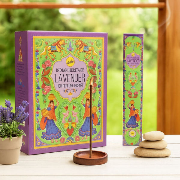 Sree Vani Lavender Back flowing Incense Cones