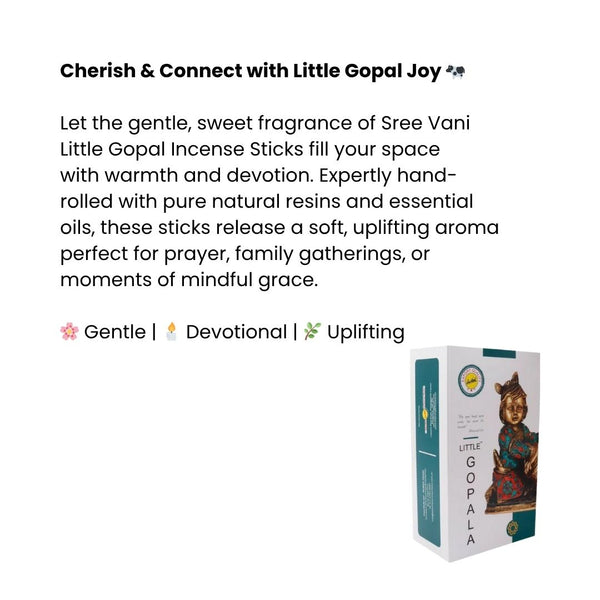 Sree Vani Little Gopal Incense Sticks