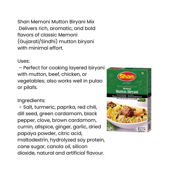 Shan Memoni Mutton Biryani |BB:14.FEB.2027