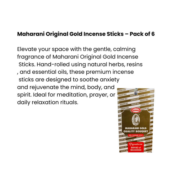 Maharani Original Gold Quality Bouquet Pack of 6