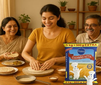 Pillsbury Chakki Atta Whole Wheat |BB:12.AUG.2026