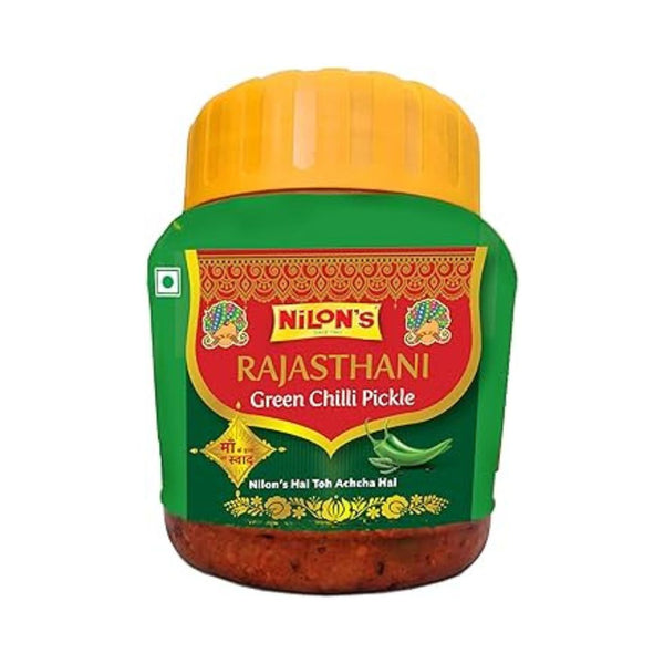 Nilons Rajasthani Green Chilli Pickle 200GM