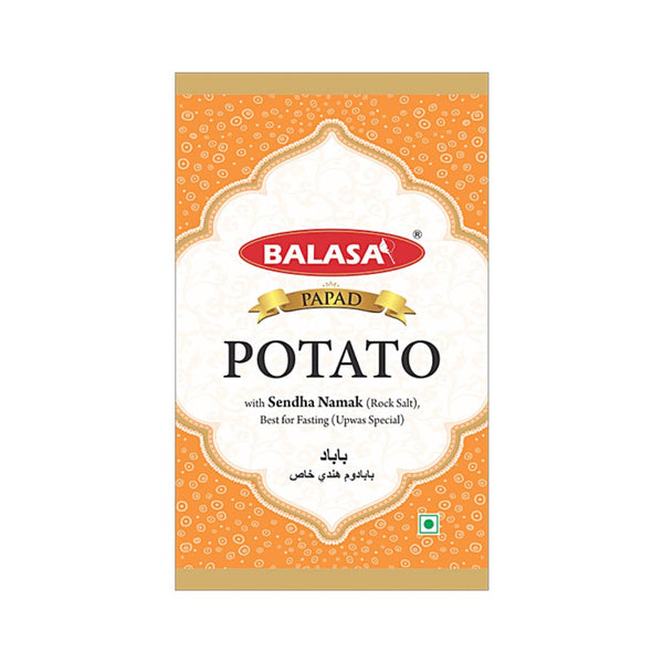 Balasa Fasting Special Plain Potato Papad 100GM