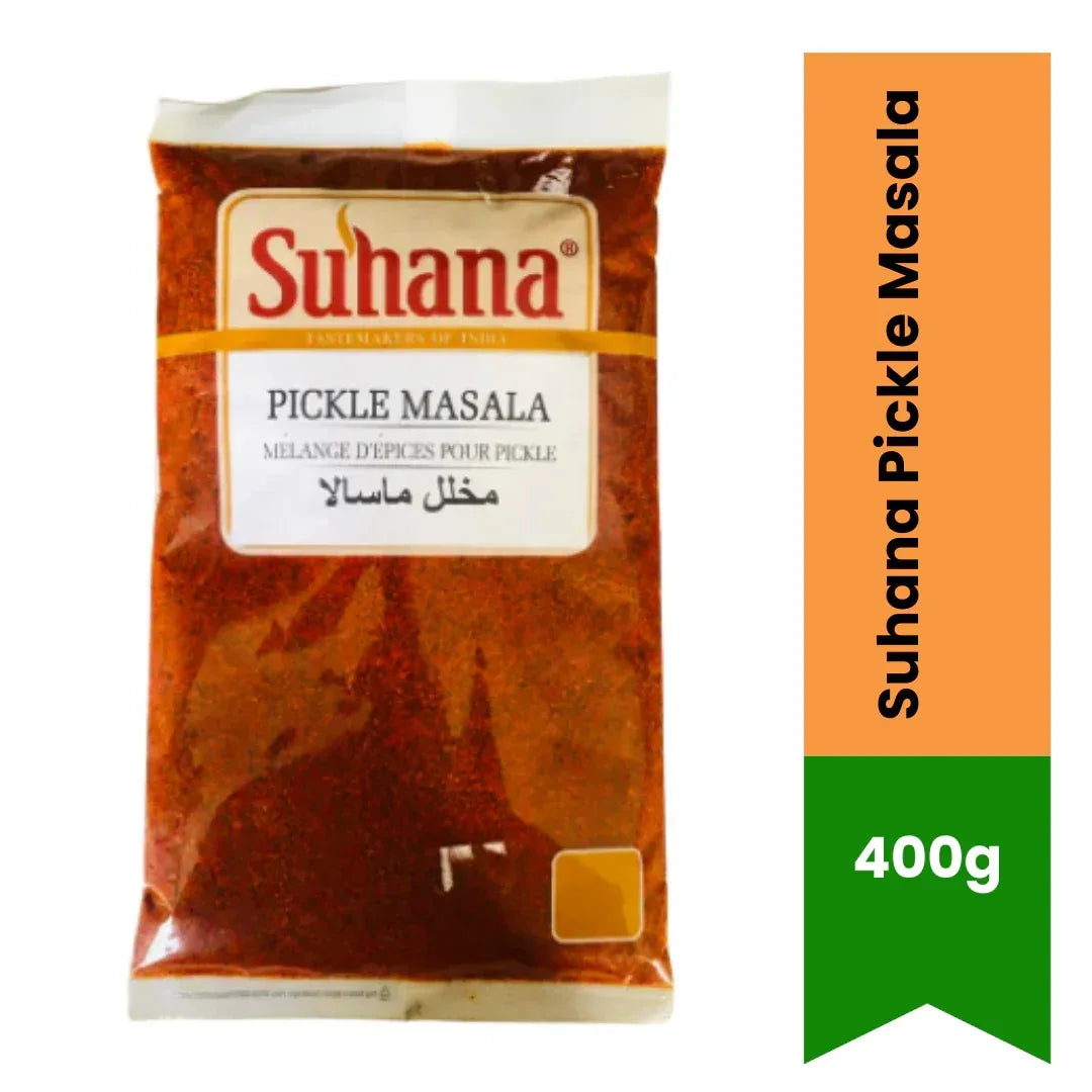 Suhana Pickle Masala (Gujarati Athanu No Masalo) | 400g - Complete Spice Blend for Homemade Mango & Lime Pickles or Zinc-Styled Fruit Preserves | South Africa | India Bazaar