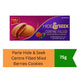 Parle Hide & Seek Centre Filled Mixed Berries Cookies | 75g - Crunchy Chocolate Cookies with Sweet Liquid Berry Center, Exotic Fruity Cocoa Dessert | South Africa | India Bazaar