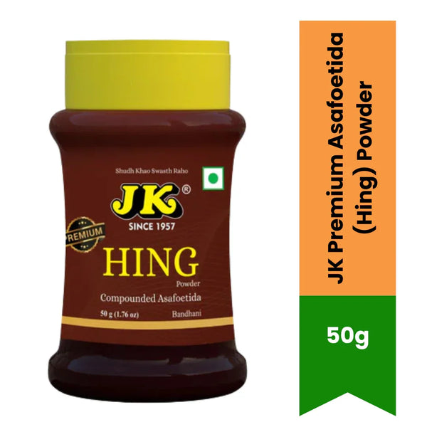 JK Premium Asafoetida (Hing) Powder|BB:21.MAR.2026