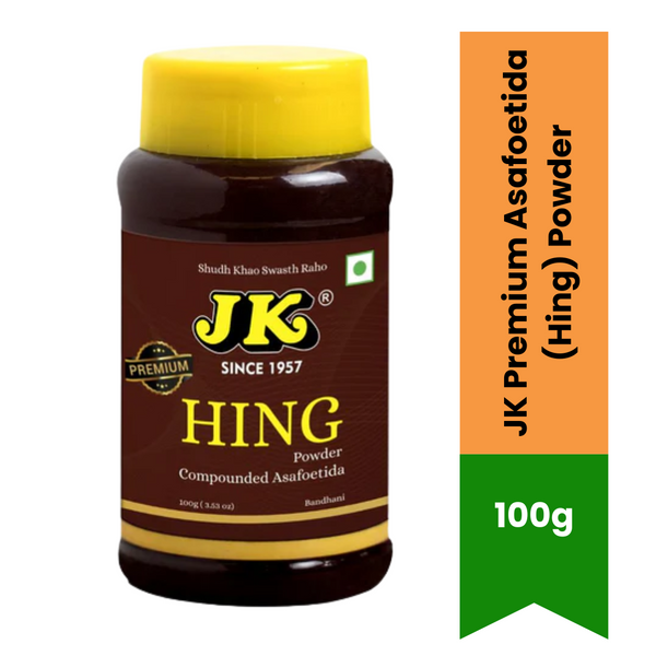 JK Premium Asafoetida (Hing) Powder|BB:21.MAR.2026