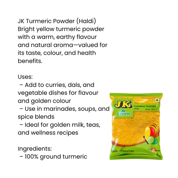 JK Turmeric Powder (Haldi)|BB:09.APR.2026