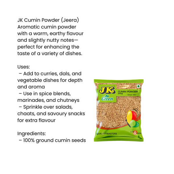 JK Cumin Powder (Jeera)|BB:09.APR.2026