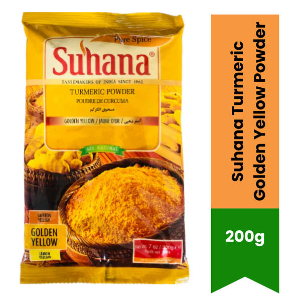 Suhana Turmeric Golden Yellow Powder |BB:APR.2027
