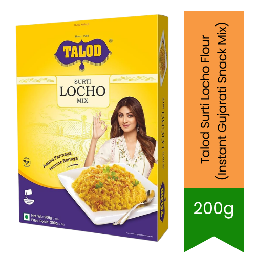 Talod Surti Locho Flour (Instant Gujarati Snack Mix) | 200g - Traditional Steamed Savoury Batter | Authentic Street Food Taste & Soft Texture | South Africa | India Bazaar