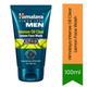 Himalaya MEN Intense Oil Clear Lemon Face Wash (Herbal Facial Cleanser) | 100ml - Daily Purifying Oil Control Formula | Deep Cleansing, Refreshing Coolness & Matte Finish | South Africa | India Bazaar