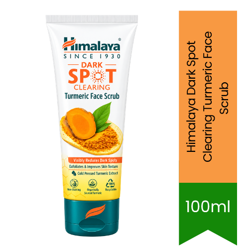 Himalaya Dark Spot Clearing Turmeric Face Scrub | 100g - Daily Blemish & Dead Skin Removal | Deep Cleansing, Smooth Texture & Glowing Complexion | South Africa | India Bazaar