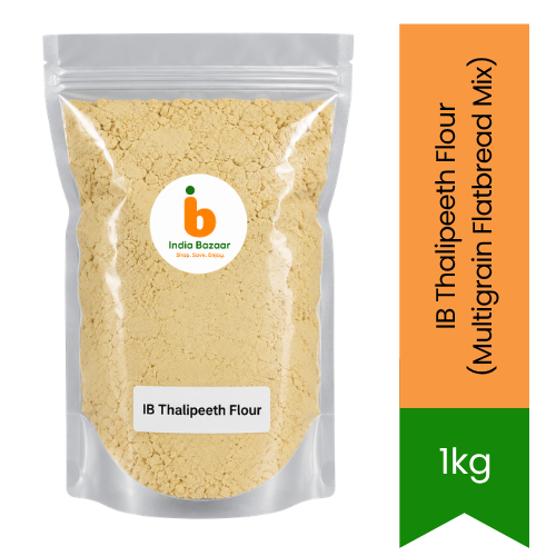 IB Thalipeeth Flour (Multigrain Flatbread Mix) | 1kg - Healthy Roasted Grain Blend for Spiced Maharashtrian Savoury Pancakes & Nutritious Breakfasts | South Africa | India Bazaar