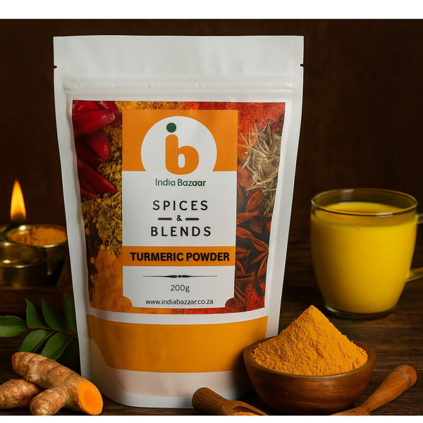 IB Exclusive Turmeric Powder 200g – Pure, Natural & Aromatic Haldi