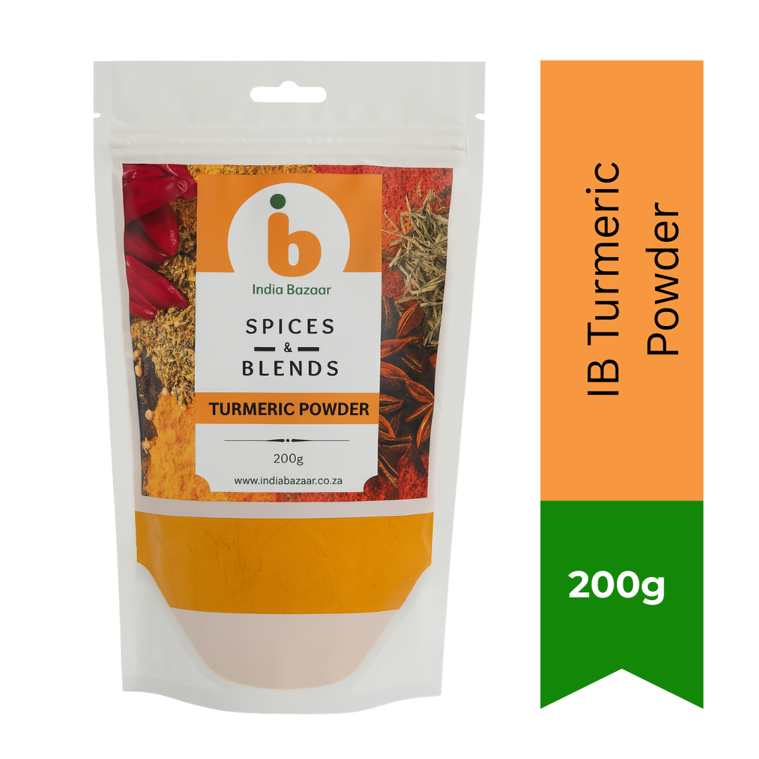 IB Exclusive Turmeric Powder 200g – Pure, Natural & Aromatic Haldi
