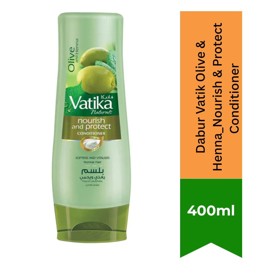 Dabur Vatik Olive & Henna_Nourish & Protect Conditioner | 400ml
