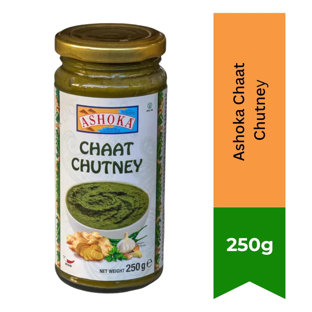 Ashoka Chaat Chutney (Tangy Street Food Sauce) | 250g - Ready Sweet & Spicy Drizzle for Papdi Chaat, Samosas & Savory Snacks | South Africa | India Bazaar