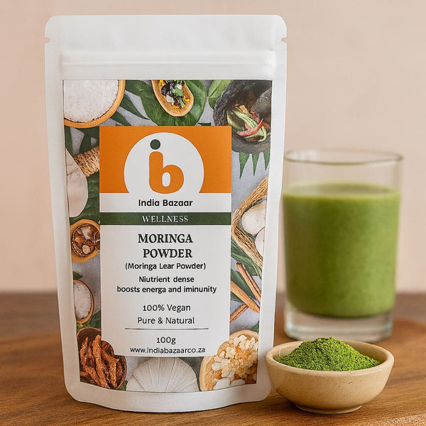 IB Wellness Moringa Powder – Nutrient-Dense Superfood for Energy, Immunity & Detox
