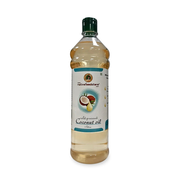 Native Food Store Cold Pressed Coconut Oil |BB:JUL.2026
