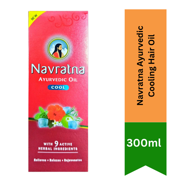 Navratna Ayurvedic Cooling Hair Oil |BB:JUL.2027