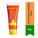Vicco Turmeric Vanishing Cream with Sandalwood Oil | 30g - Traditional Ayurvedic Face Cream for Anti-Acne Care, Skin Brightening & Natural Spot Reduction | South Africa | India Bazaar