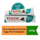 Vicco Vajradanti 18 Herbs Sugar Free Toothpaste | 100g - Diabetic-Friendly Ayurvedic Herbal Paste for Stronger Gums & Cavity Protection | South Africa | India Bazaar