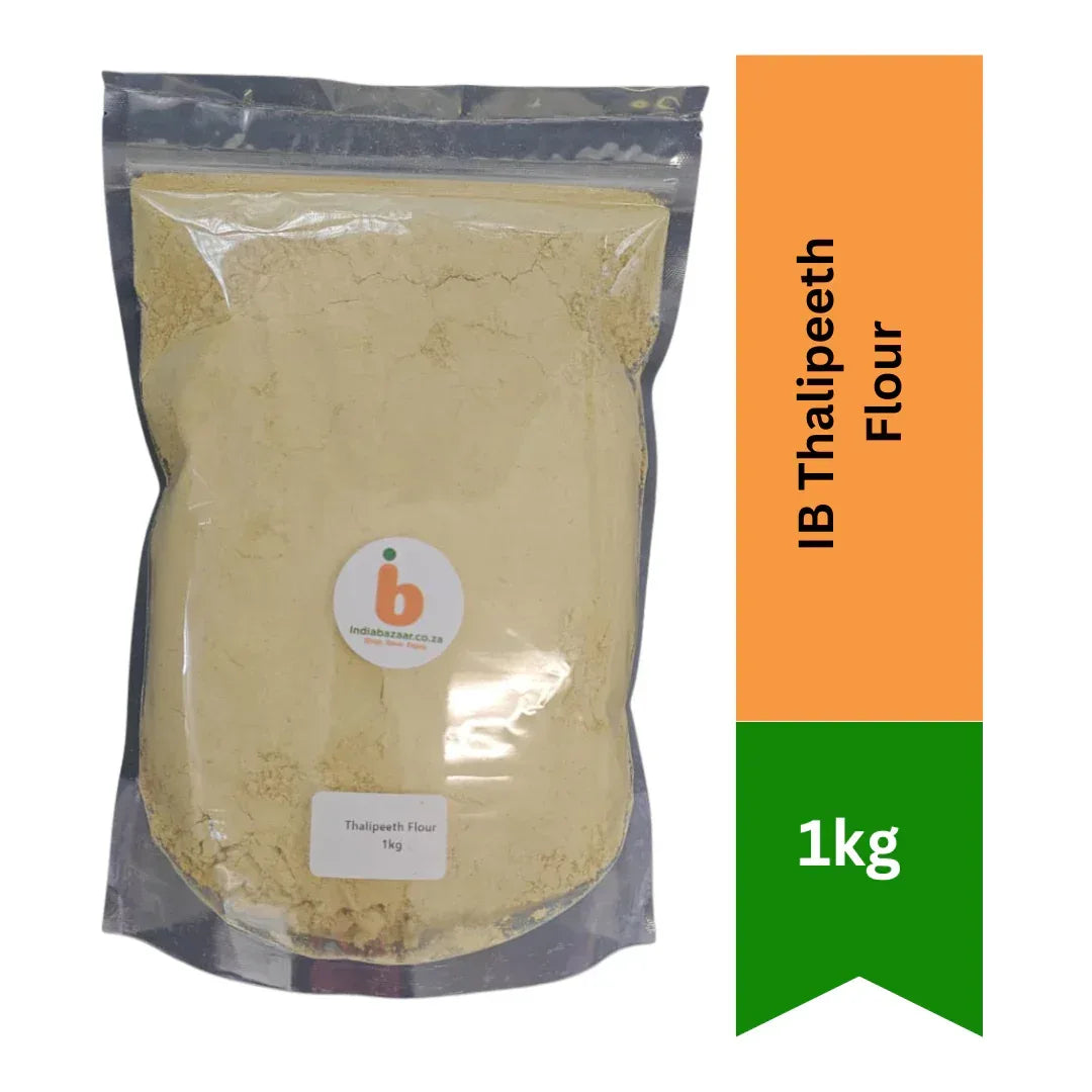 IB Thalipeeth Flour Multigrain Flatbread Mix (Bhajani Atta) | 1kg - Healthy Roasted Grain Blend for Spiced Maharashtrian Savoury Pancakes & Nutritious Breakfasts | South Africa | India Bazaar