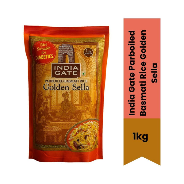 India Gate Parboiled Basmati Rice Golden Sella