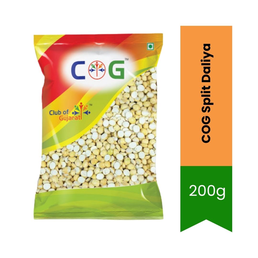 COG Split Daliya 200g | Premium Fried Chana Dal|BB:20.MAY.2027